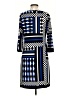 Calvin Klein Graphic Blue Casual Dress Size 4 - photo 2