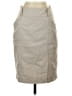 The Limited Solid Tan Gray Casual Skirt Size 2 - photo 1