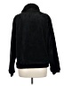Zella 100% Polyester Solid Black Faux Fur Jacket Size M - photo 2