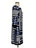 Calvin Klein Graphic Blue Casual Dress Size 4 - photo 4