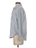 Lola River 100% Cotton Stripes Blue Long Sleeve Button-Down Shirt Size S - photo 5