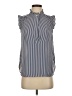 Ann Taylor LOFT 100% Polyester Silver Sleeveless Blouse Size XS - photo 1