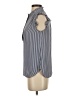 Ann Taylor LOFT 100% Polyester Silver Sleeveless Blouse Size XS - photo 5