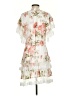 Aura 100% Polyester Ivory Cocktail Dress Size S - photo 2
