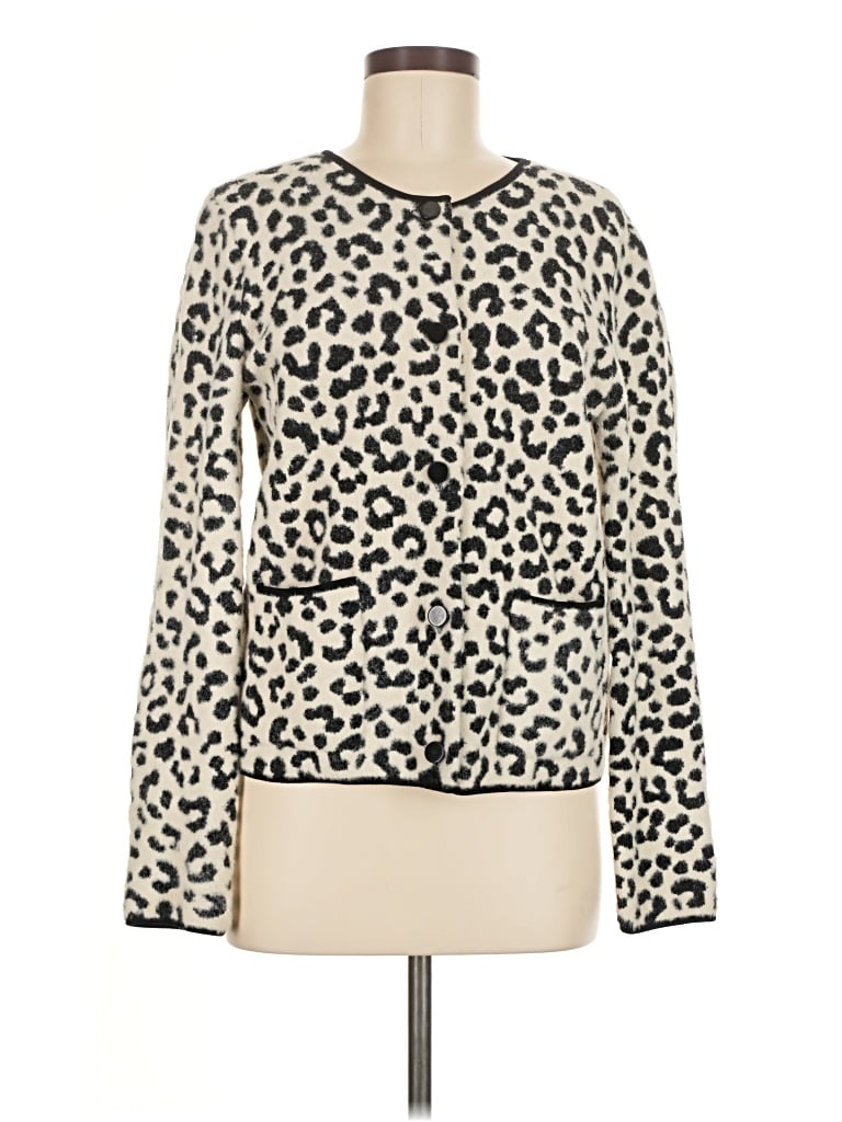 Pre-owned Ann Taylor Jacket In Ivory
