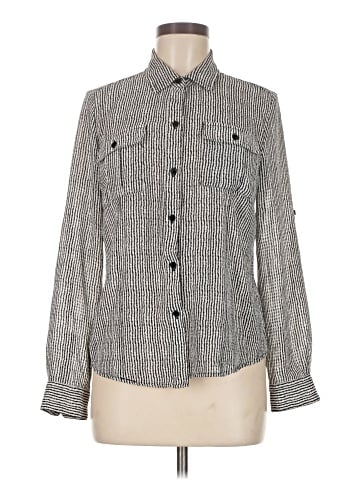 Calvin Klein Long Sleeve Button-Down Shirt (view 1)