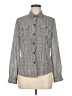 Calvin Klein Tweed Gray Long Sleeve Button-Down Shirt Size M - photo 1