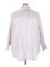 Unbranded 100% Polyester Silver 3/4 Sleeve Blouse Size 5X - photo 1
