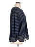 Westport 100% Polyester Blue 3/4 Sleeve Blouse Size XL - photo 4