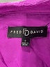 Fred David Purple Long Sleeve Blouse Size S - photo 7