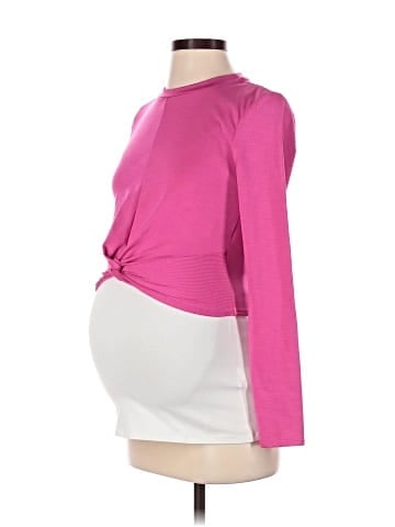 Beyond the Bump by Beyond Yoga Long Sleeve Top (view 1)