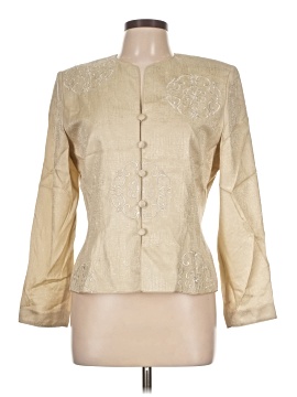 Adrianna Papell Long Sleeve Silk Top