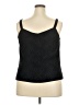 Alex Evenings Black Tank Top Size 2X - photo 2