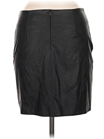 Victoria Faux Leather Skirt (view 2)