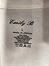 Emily B 100% Polyester Solid White Athletic Shorts Size L - photo 3