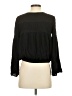 Kimchi Blue 100% Rayon Black Long Sleeve Blouse Size S - photo 2