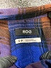 BDG 100% Rayon Plaid Blue Long Sleeve Button-Down Shirt Size S - photo 7