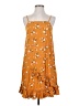 ABound 100% Rayon Orange Casual Dress Size XXS - photo 1