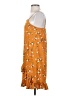 ABound 100% Rayon Orange Casual Dress Size XXS - photo 5