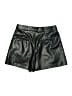 Zara Metallic Black Shorts Size L - photo 2