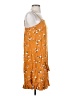ABound 100% Rayon Orange Casual Dress Size XXS - photo 4