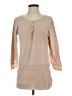 Modern Soul Tan 3/4 Sleeve Top Size S - photo 1