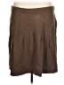 Ethos Solid Brown Casual Skirt Size L - photo 2
