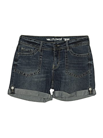 Wallflower Denim Shorts (view 1)