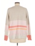 J.Jill Color Block Gray Pullover Sweater Size M - photo 2