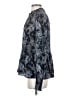 Tommy Hilfiger 100% Polyester Paisley Gray Long Sleeve Blouse Size XS - photo 5