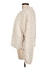 Candie's 100% Polyester Ivory Faux Fur Jacket Size L - photo 5