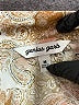 Assorted Brands 100% Polyester Floral Tan Long Sleeve Blouse Size M - photo 7