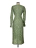 Unbranded 100% Polyester Green Casual Dress Size S - photo 2