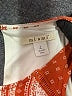 Miami 100% Rayon Orange Sleeveless Blouse Size L - photo 7