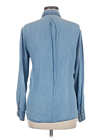 Just Living Long Sleeve Button-Down Shirt (view 2)