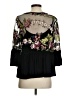 Eri + Ali Black 3/4 Sleeve Blouse Size S - photo 2