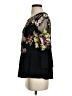 Eri + Ali Black 3/4 Sleeve Blouse Size S - photo 5