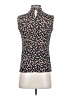 Tommy Hilfiger Floral Blue Sleeveless Blouse Size XS - photo 2