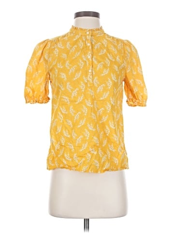 Lucky Brand Short Sleeve Blouse (view 1)
