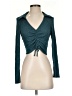 Mi ami Teal Long Sleeve Top Size S - photo 1