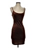 Bear Dance Argyle Brown Cocktail Dress Size S - photo 1