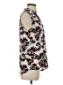Van Heusen 100% Polyester Floral Gray Sleeveless Blouse Size S - photo 4