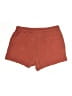 Athleta 100% Nylon Solid Orange Brown Athletic Shorts Size 0 - photo 2