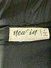 New In 100% Viscose Solid Black Shorts Size L - photo 3
