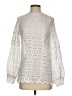 Shein Silver Long Sleeve Blouse Size XS - photo 1