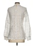 Shein Silver Long Sleeve Blouse Size XS - photo 2