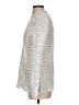 Shein Silver Long Sleeve Blouse Size XS - photo 5