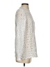Shein Silver Long Sleeve Blouse Size XS - photo 4