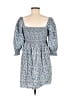 o.p.t Blue Casual Dress Size M - photo 2