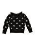 Janie and Jack Stars Black Pullover Sweater Size 4 - photo 1